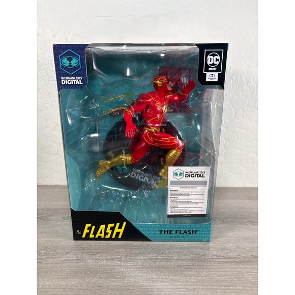1/6 DC Direct The Flash by Jim Lee Statue w/ Digital Code Mcfarlane- New in Box - Picture 1 of 5